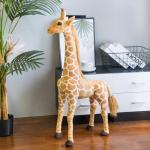 35-120CM Giant Real Life Giraffe Plush Toys High Quality Stuffed Animals Dolls Soft Kids Children Baby Birthday Gift Room Decor