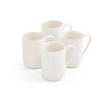 Portmeirion Sophie Conran Arbor Mug, Cream Stoneware Coffee & Tea Cup - Organic Nature-Inspired Shape, Comfortable 14 Oz Drinkware for Everyday Use - Dishwasher, Microwave & Freezer Safe