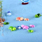 5-30Pcs Mini Turtle Miniature Figurine Ornaments Animal DIY Crafts for Desk Pot Landscape Car Garden Home Decoration Accessories