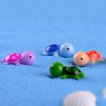 5-30Pcs Mini Turtle Miniature Figurine Ornaments Animal DIY Crafts for Desk Pot Landscape Car Garden Home Decoration Accessories
