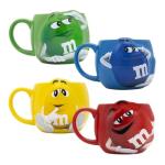 Colorful M&M'S Character Coffee Mug Set