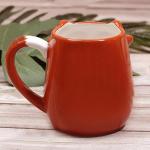 Hand-Painted 3D Fox Ceramic Coffee Mug
