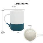 Pavilion Gift Company - Crazy Grandma Builds Character - 18 oz Stoneware Coffee Mug Tea Cup Gramma Grandmom Mimi Nana Grandmother Gift Present