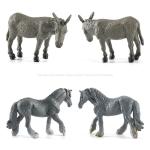 Simulation Solid Poultry Farm Animals Model Duck Goose Swan Hen Chicken Action Figures PVC Miniature Toy Xmas Gift For Kids