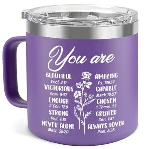 Christian Gifts for Women - Religious & Inspirational - Perfect for Birthdays, Mothers Day, Christmas & Easter - 14oz Coffee Mug