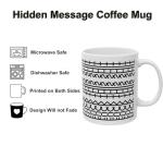 Chasefun Fuck This Shit Coffee Mug, Hidden Message Coffee Mug, Funny Coffee Cup for Work Besties, Coworkers & Office Humor Gift