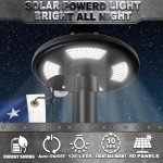 25 FT Heavy Duty Flag Pole Kit with Solar Light