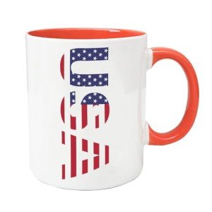 USA Flag Coffee Mug for Independence Day Celebrations