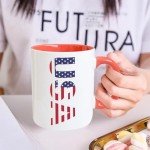 USA Flag Coffee Mug for Independence Day Celebrations
