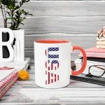 USA Flag Coffee Mug for Independence Day Celebrations