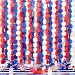 Royal Blue Red White Party Decor for Events