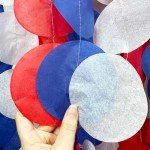 Royal Blue Red White Party Decor for Events