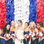 Royal Blue Red White Party Decor for Events