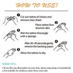 4th of July Patriotic Face Tattoo Stickers