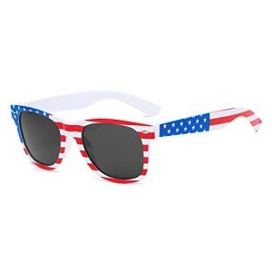 Kids' American Flag Sunglasses for Patriotic Fun