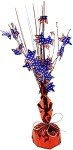 6 Patriotic Balloon Weight Centerpieces - 12