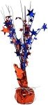 6 Patriotic Balloon Weight Centerpieces - 12