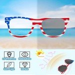 Kids' American Flag Sunglasses for Patriotic Fun