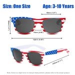 Kids' American Flag Sunglasses for Patriotic Fun