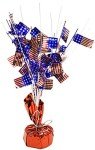 6 Patriotic Balloon Weight Centerpieces - 12