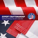 Embroidered American Flag - 2.5x4 Ft, USA