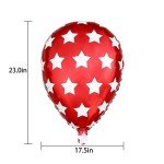 Patriotic Star Balloons - 4th of July Set