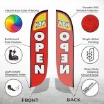 12-Foot Feather Flag Pole Kit for Business Promotion