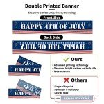 Patriotic 4th of July Large Yard Banner