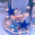 American Flag String Lights for Patriotic Celebrations