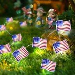 American Flag String Lights for Patriotic Celebrations