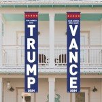 Trump Vance 2024 Make America Great Again Flag
