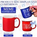 Set of 6 Mini Patriotic Coffee Mugs