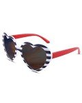 American Flag Oversized Sunglasses for Women