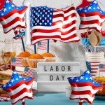 16 Patriotic Independence Day Foil Balloons