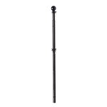 5ft Telescoping Flag Pole with Tangle-Free Clips