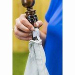 5ft Telescoping Flag Pole with Tangle-Free Clips