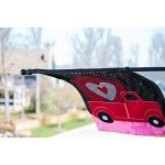 5ft Telescoping Flag Pole with Tangle-Free Clips