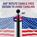 20FT Heavy Duty Telescopic Flag Pole Kit