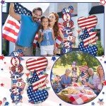 Patriotic 4th of July Yard Signs Set