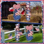 Patriotic 4th of July Yard Signs Set