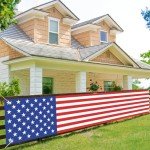 Large 4th of July American Flag Banner