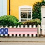 Large 4th of July American Flag Banner