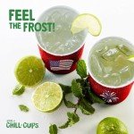 Patriotic 16 Oz Steel Chill Cups - 12 Count