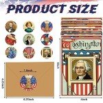 36 Retro Patriotic Greeting Cards for 4th of July