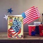 36 Retro Patriotic Greeting Cards for 4th of July
