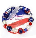 USA Flag Patriotic Bracelet for Women
