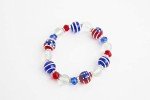 USA Flag Patriotic Bracelet for Women