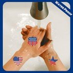 20 Patriotic Temporary Tattoos for 4th of July