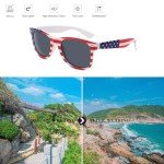 American Flag Sunglasses Set for Patriotic Celebrations