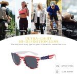 American Flag Sunglasses Set for Patriotic Celebrations